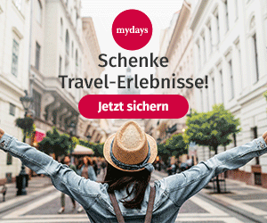 25% Rabatt auf ausgewählte Erlebnisse