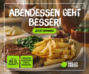 Bis zu 85€ Rabatt auf 4 Boxen + Gratis Goodies für 3 Monate*